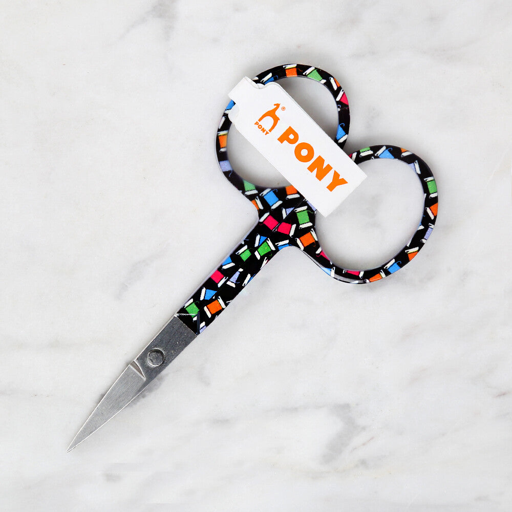 Pony Desenli Dikiş Ve Nakış Makası 9,5 cm